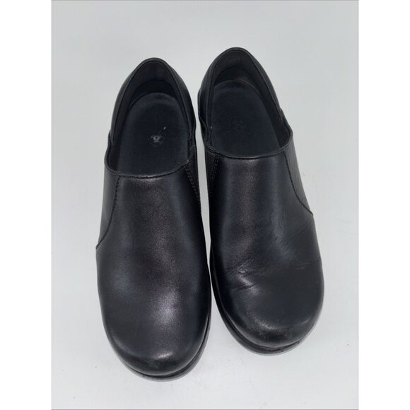 Ariat Women's Work Shoes Black Leather Size 8.5C Slip On - Picture 2 of 9